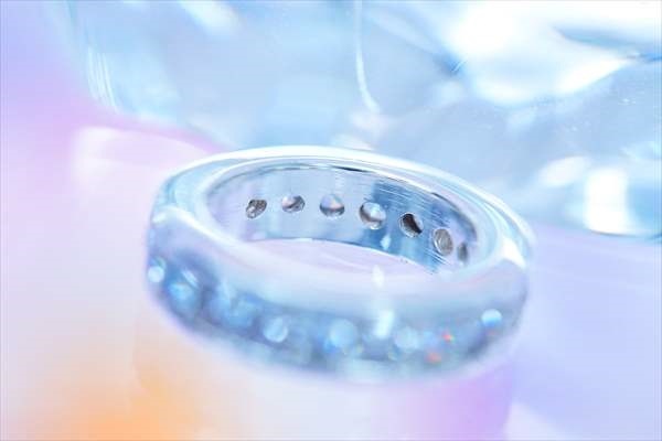 ピュアホワイト キュービックジルコニア ラウンド ジュエリー リング10号 ピュアホワイト キュービックジルコニア ラウンド ジュエリー リング10号