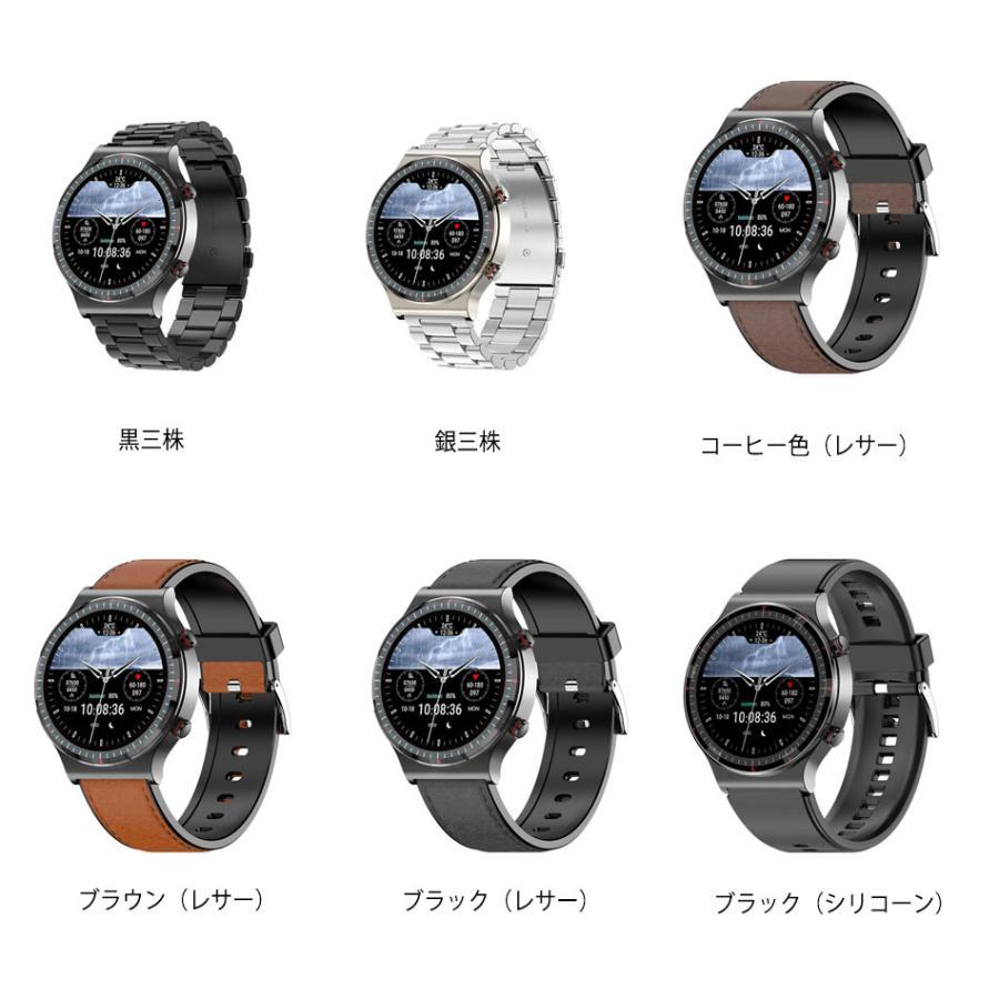 スマートウォッチ 日本製センサー +HRV 血中酸素 体温監視 心拍