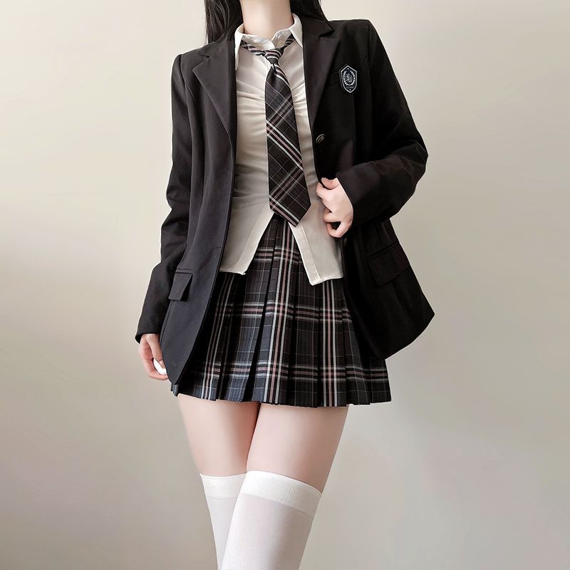 【急速出荷!】【大好评】セットJK制服 韓国制服スーツ 制服 セット学生服 上下セット jk制服 春ブレザー 大学スーツ スーツ3点セット一式 【急速出荷!】【大好评】セットJK制服 韓国制服スーツ 制服 セット学生服 上下セット jk制服 春ブレザー 大学スーツ スーツ3点セット一式