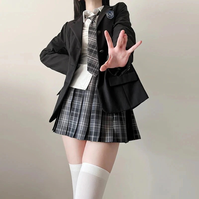 【急速出荷!】【大好评】セットJK制服 韓国制服スーツ 制服 セット学生服 上下セット jk制服 春ブレザー 大学スーツ スーツ3点セット一式 【急速出荷!】【大好评】セットJK制服 韓国制服スーツ 制服 セット学生服 上下セット jk制服 春ブレザー 大学スーツ スーツ3点セット一式