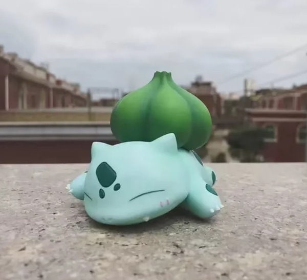 ポケモンタイム　ルームシューズ　フシギダネ　ᒪサイズ　第6弾 駿河屋 -<中古>フシギダネ ルームシューズ Lサイズ ～27.5cm