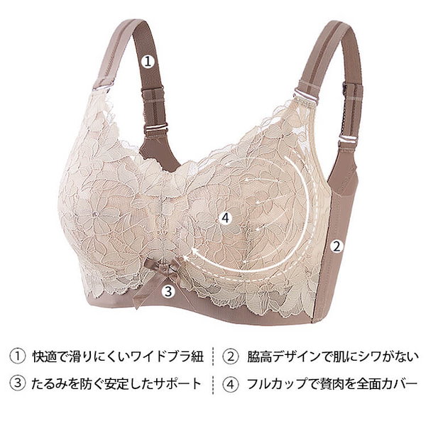 Qoo10] VEIMIA 【小さく見せるブラ】巨乳難民は胸を強調し