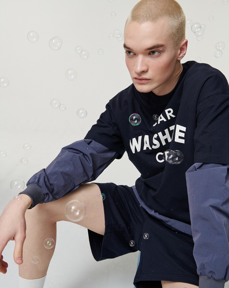 【Crazy Car Wash Crew】23SS★ WASH TIME HALF SWEATPANTS Crazy Car Wash Crew】23SS☆ WASH TIME HALF SWEATPANTS CRAZY