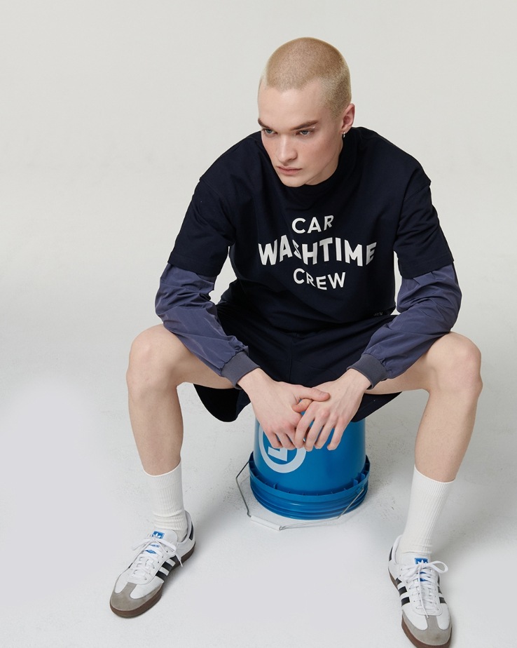 【Crazy Car Wash Crew】23SS★ WASH TIME HALF SWEATPANTS Crazy Car Wash Crew】23SS☆ WASH TIME HALF SWEATPANTS CRAZY