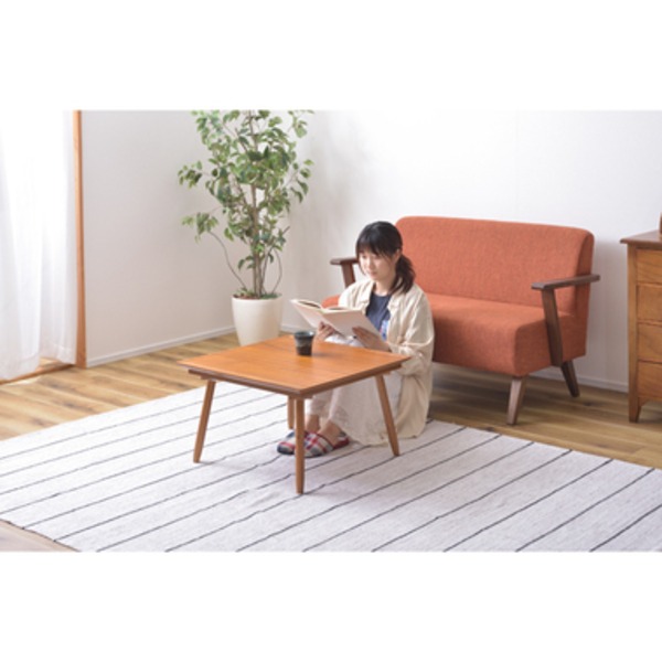 こたつ 幅60×奥行60×高さ36.5cm ライトブラウン コタツ布団別売 組立式 リビング ダイニング インテリア家具 こたつ 幅60×奥行60×高さ36.5cm ライトブラウン コタツ布団別売 組立式 リビング ダイニング インテリア家具