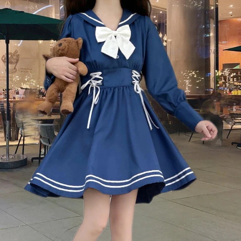 全2カラー カラーロリィタワンピース レディース ゆめかわいい 量産型 地雷系 ロリータ ロリィタ 可愛い かわいい ワンピース 長袖 全2カラー カラーロリィタワンピース レディース ゆめかわいい 量産型 地雷系 ロリータ ロリィタ 可愛い かわいい ワンピース 長袖