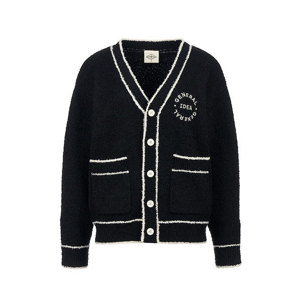 【Stray Kids フィリックス着用】正規品 BOUCLE LINE COLORING CARDIGAN レディース メンズ 韓国ファッション  韓国ブランド【韓国発送/海外通販/関税込】