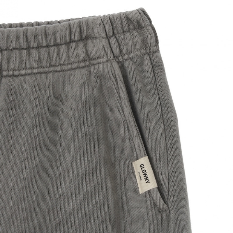 GLOWNY G クラシックスウェットパンツ (グレー)