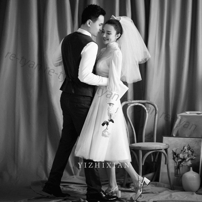 フォーマルドレス50代 ママ 母親 結婚式用ワンピース パーティードレス 40代 ウェディングドレス シンプル ピアノ発表会大人 エンパイア前撮り 海外挙式 披露宴