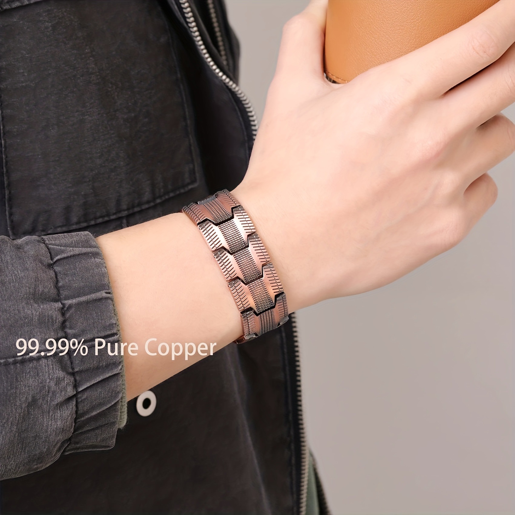 純銅製ジュエリー 純銅磁気ブレスレット エネルギーマグネット付き 磁気ブレスレット ストレス解消 減量 痩身 健康エネルギー 高磁石 瞑想 ヨガ 磁気リング 3列ネオジム磁石付き 長さ調節可能 純銅製ジュエリー 純銅磁気ブレスレット エネルギーマグネット付き 磁気ブレスレット ストレス解消 減量 痩身 健康エネルギー 高磁石 瞑想 ヨガ 磁気リング 3列ネオジム磁石付き 長さ調節可能