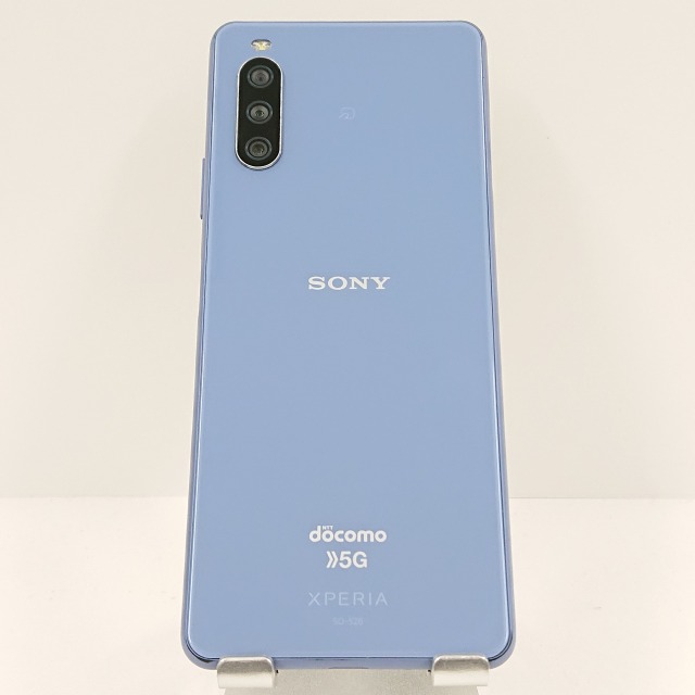 Xperia 10 III SO-52B ドコモ ブルー 送料無料 本体 c08692 【中古】