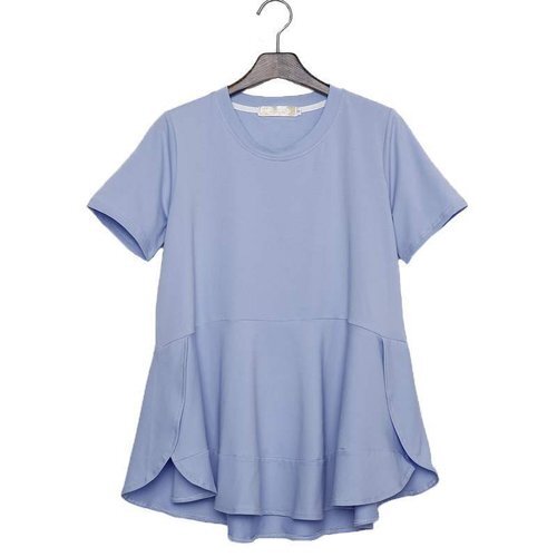 202夏新作 tシャツ Tシャツ 半袖シャツ ビッグシルエット ラウンドネック 着回し 2# L 3914