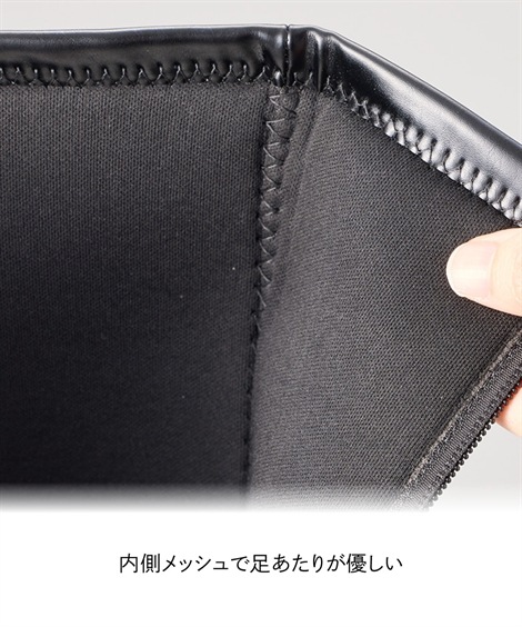 ショート・ノーマル 防水・防滑スクエアトゥストレッチロングブーツ ワイズ３Ｅ 選べる筒幅 制菌・消臭中敷