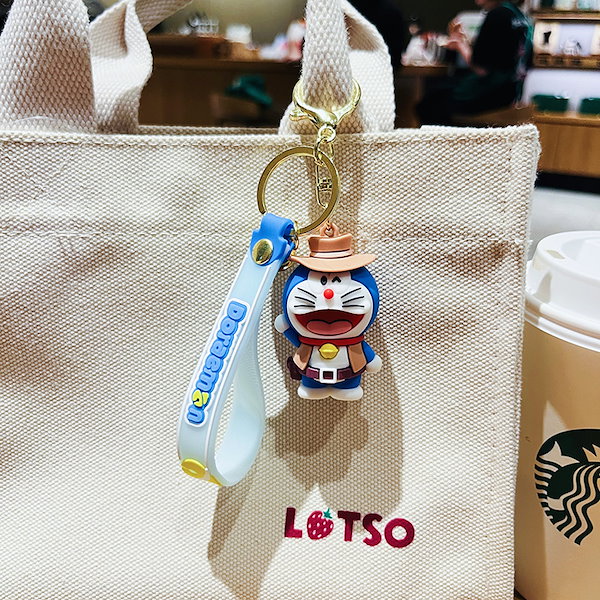 Qoo10] ドラえもんキーホルダーかわいいドラえもん