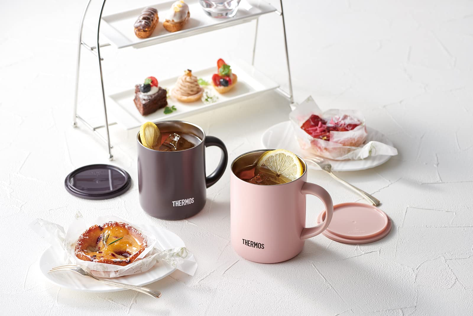 サーモス ステンレス鋼 真空断熱マグカップ 350ml パウダーピンク JDG-351C PWP サーモス ステンレス鋼 真空断熱マグカップ 350ml パウダーピンク JDG-351C PWP