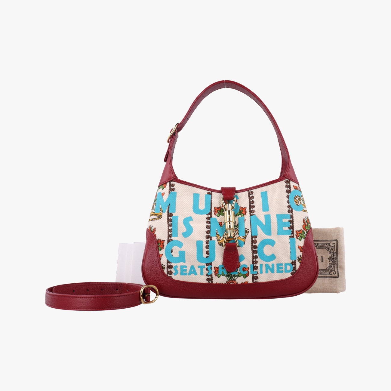 ジャッキー 1961マルチカラーキャンバス×レザー636706G035805122中古 ジャッキー 1961マルチカラーキャンバス×レザー636706G035805122中古