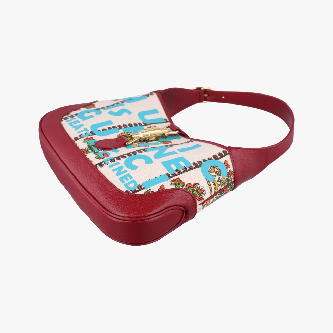 ジャッキー 1961マルチカラーキャンバス×レザー636706G035805122中古 ジャッキー 1961マルチカラーキャンバス×レザー636706G035805122中古