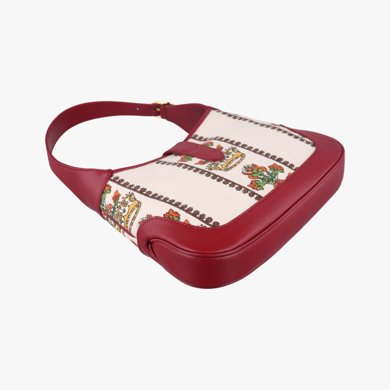 ジャッキー 1961マルチカラーキャンバス×レザー636706G035805122中古 ジャッキー 1961マルチカラーキャンバス×レザー636706G035805122中古