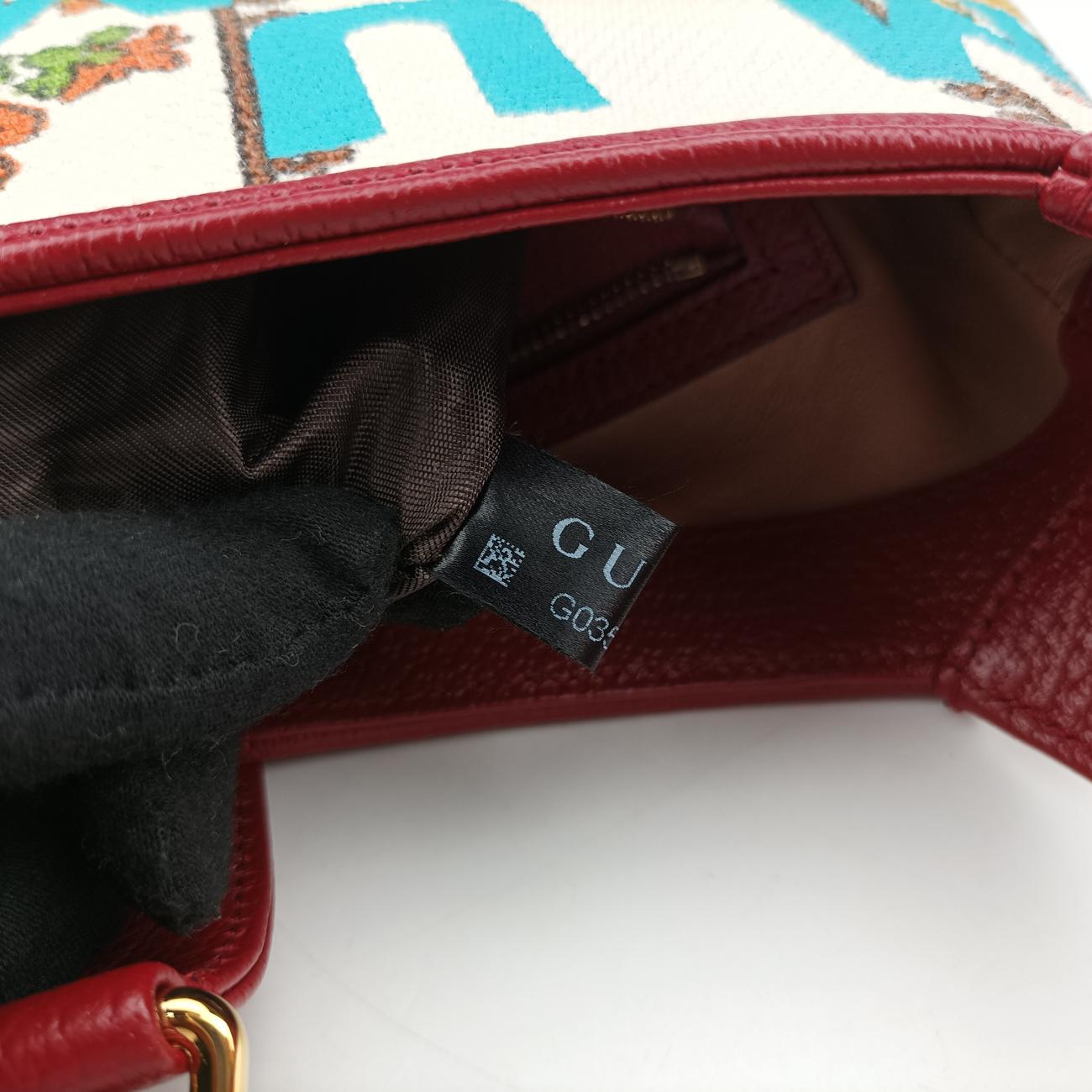 ジャッキー 1961マルチカラーキャンバス×レザー636706G035805122中古 ジャッキー 1961マルチカラーキャンバス×レザー636706G035805122中古