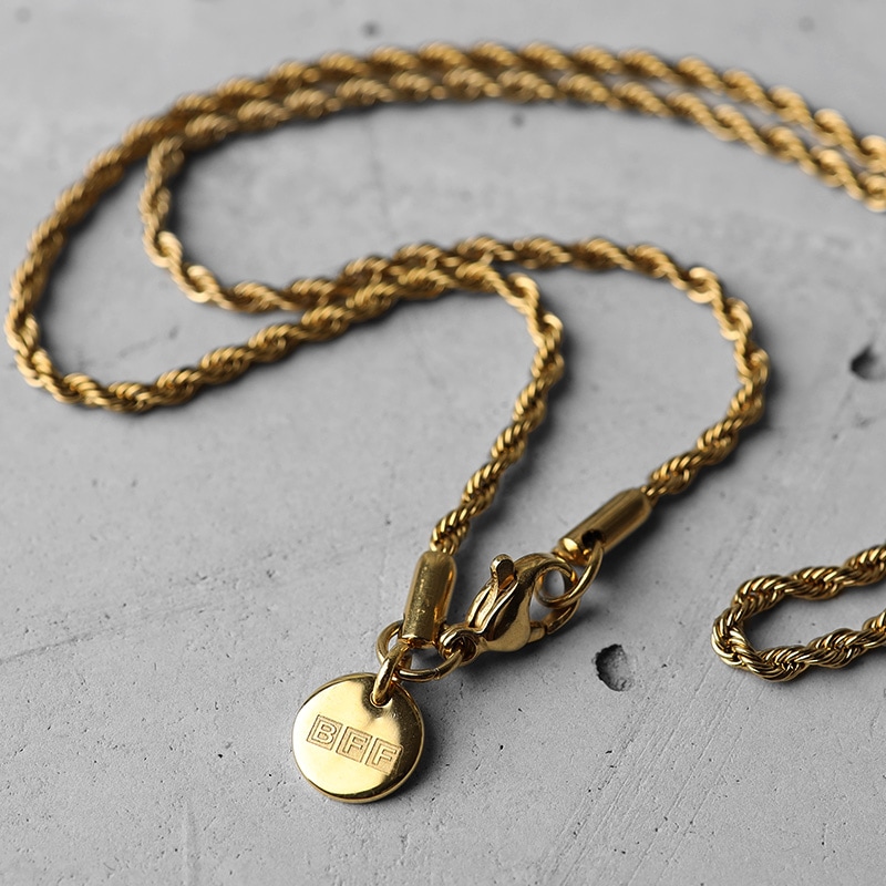 BFF ハワイアンオーバルネックレス [bffn011-g]