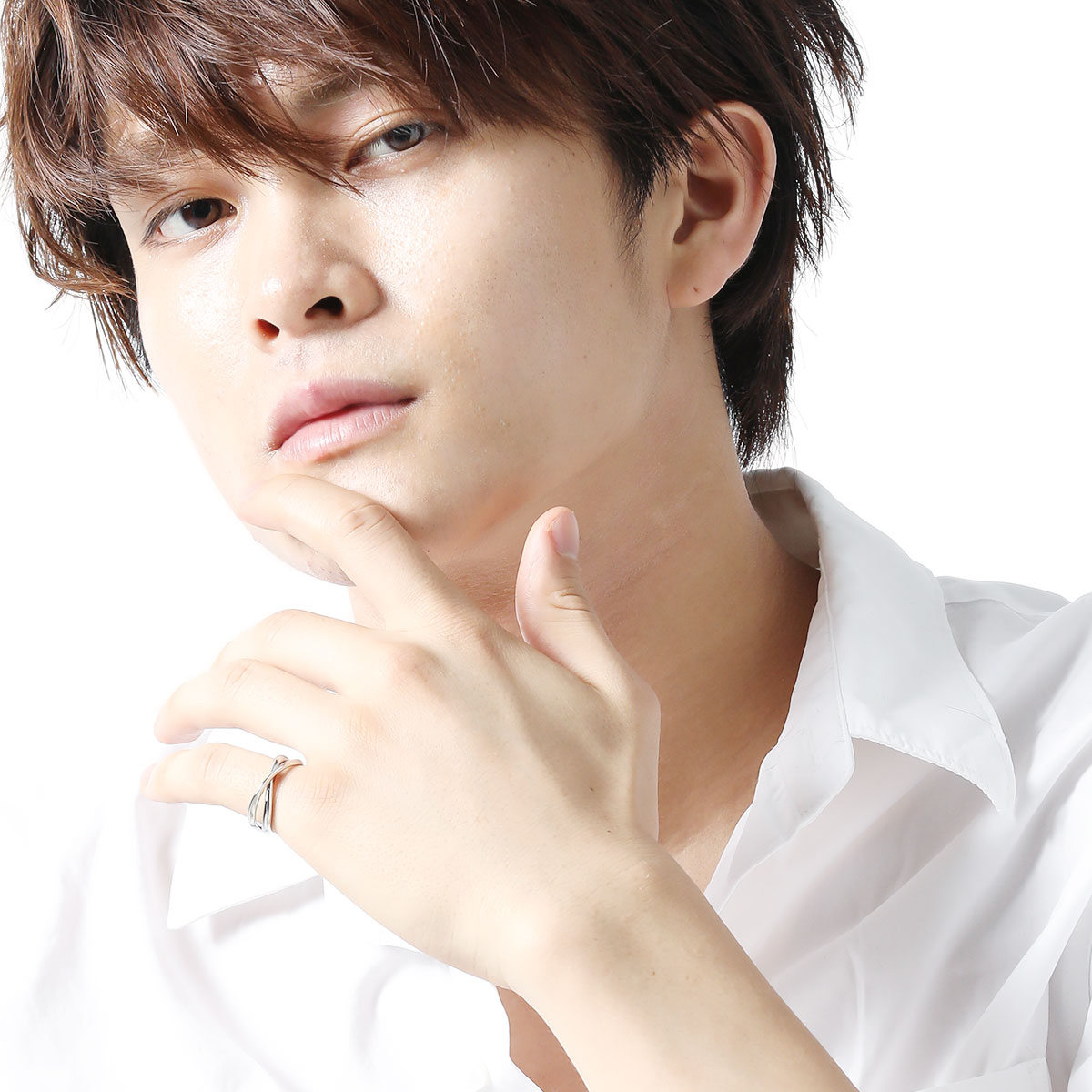 リング レディース メンズ サージカルステンレス製 ペアリング Zanipolo Terzini ザニポロタルツィーニ お肌に優しい 金属アレルギー対応 指輪 トラベルジュエリー ツートン クロス シ