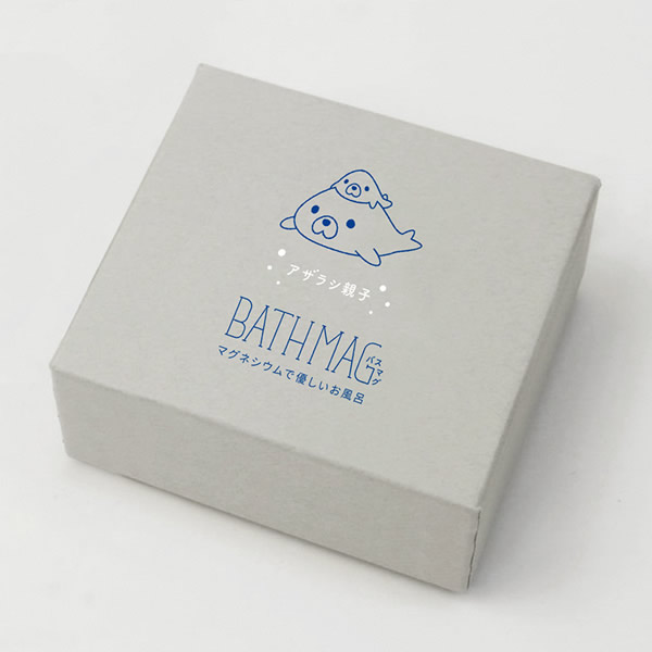 正規販売店バスマグ アザラシ親子 (送料無料) 宮本製作所 弱アルカリ性 高純度マグネシウム お風呂用 マグちゃん