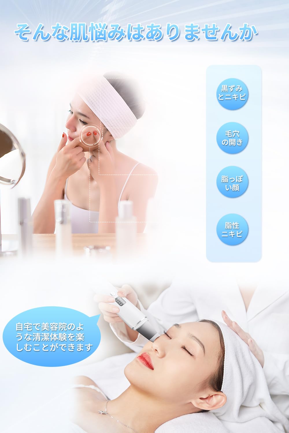 ウォーターピーリング コードレス LED液晶ディスプレイ 軽量 超音波ピーリング 小型 コンパクト 10min自動電源オフ USB充電モデル 超音波振動 ワンボタン簡単操作 男女兼用 持ち運び便利 旅 ウォーターピーリング コードレス LED液晶ディスプレイ 軽量 超音波ピーリング 小型 コンパクト 10min自動電源オフ USB充電モデル 超音波振動 ワンボタン簡単操作 男女兼用 持ち運び便利 旅