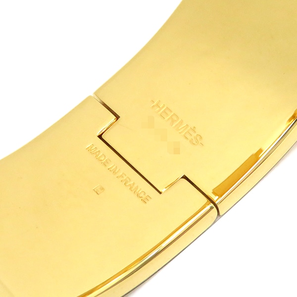 エルメス HERMES ブレスレット クリッククラックHH PM GP エナメル ホワイトX オレンジ×ゴールド Hブレス 【箱】【中古】 エルメス HERMES ブレスレット クリッククラックHH PM GP エナメル ホワイトX オレンジ×ゴールド Hブレス 【箱】【中古】