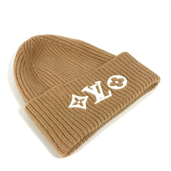 Qoo10] Louis Vuitton ニット帽 M77871 ボネ・LVヘッド