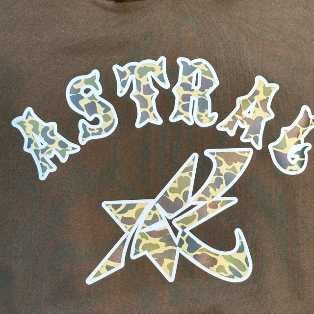 アストラル スウェット パーカー ロゴ入り オリジナル 無地 迷彩 めいさい カモフラージュ ミリタリー メンズ レディース トップス ウエア ブラウン 茶 かっこいい クール おしゃれ スポーツ アストラル スウェット パーカー ロゴ入り オリジナル 無地 迷彩 めいさい カモフラージュ ミリタリー メンズ レディース トップス ウエア ブラウン 茶 かっこいい クール おしゃれ スポーツ