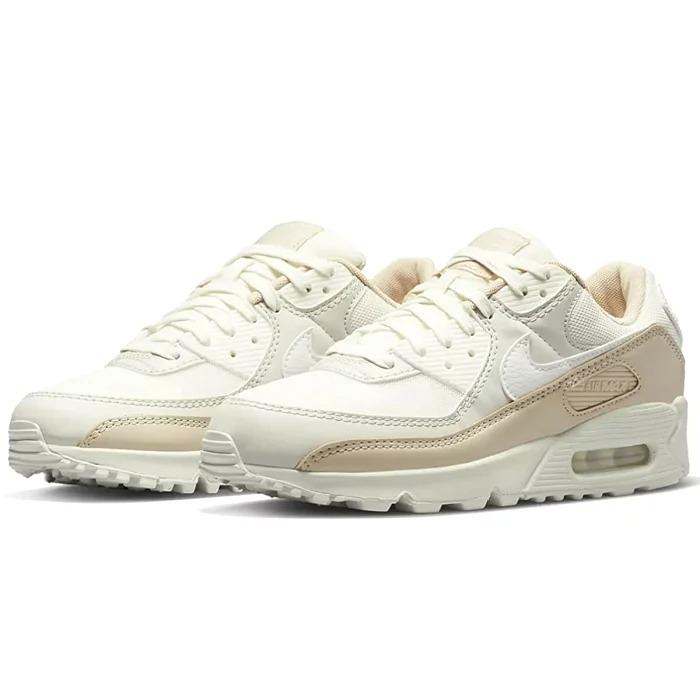 最短翌日お届け！AIR MAX 90 BEIGE ウィメンズ エアマックス90 ベージュ クリームライト FD1452-030 スニーカー レディース Qoo10