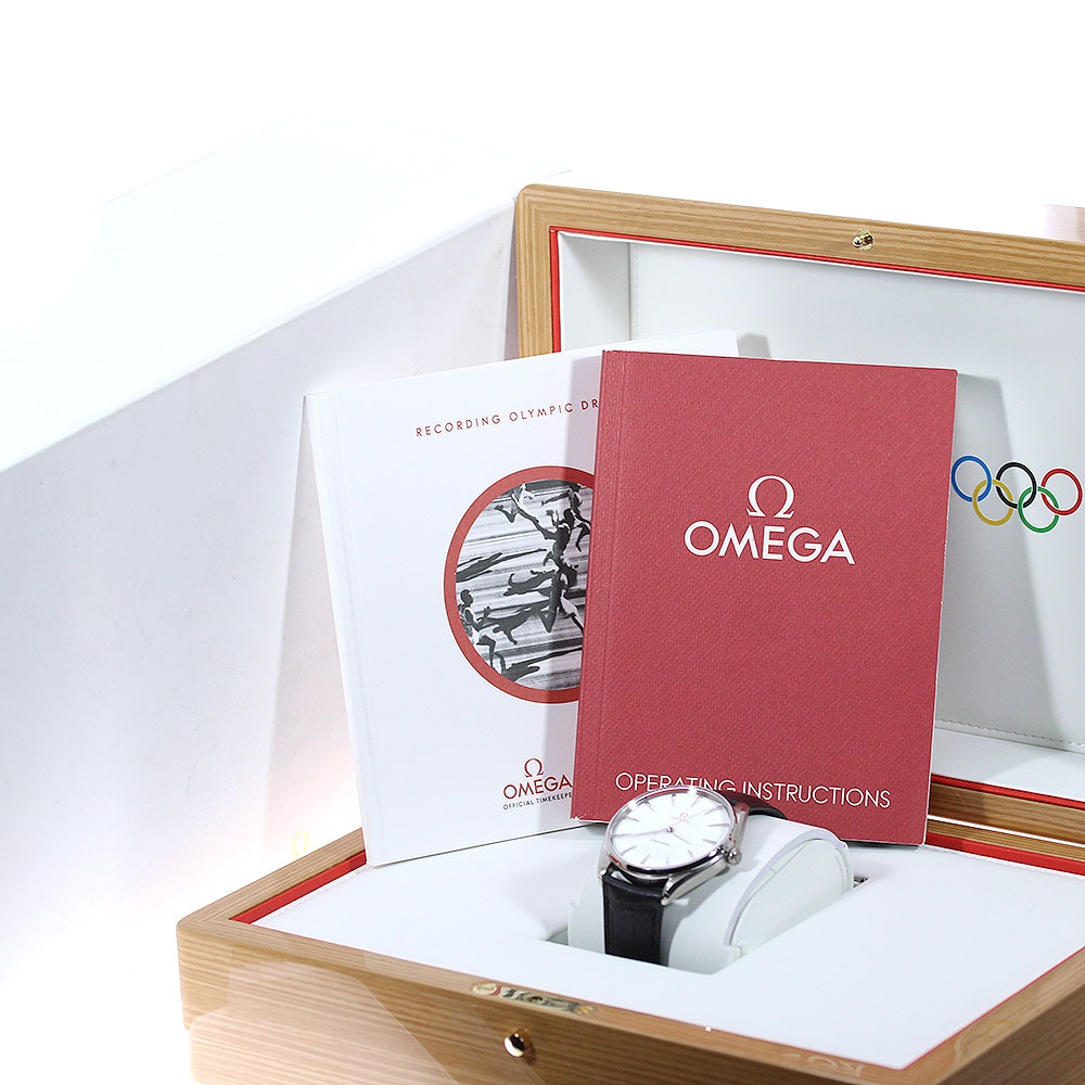 良品箱付き【OMEGA】オメガ オリンピック オフィシャル タイムキーパー K18WG 522.53.38.50.04.001 自動巻き メンズ_715326【中古】