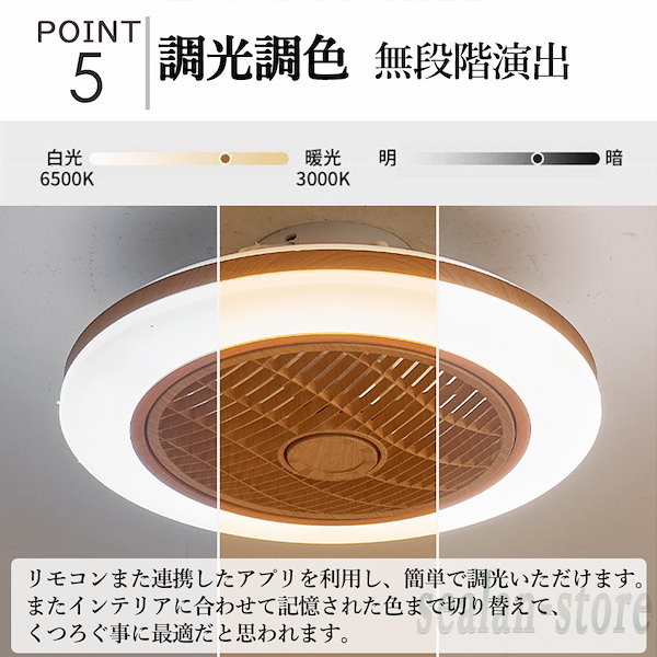 Qoo10] シーリングファンライト サーキュレーター