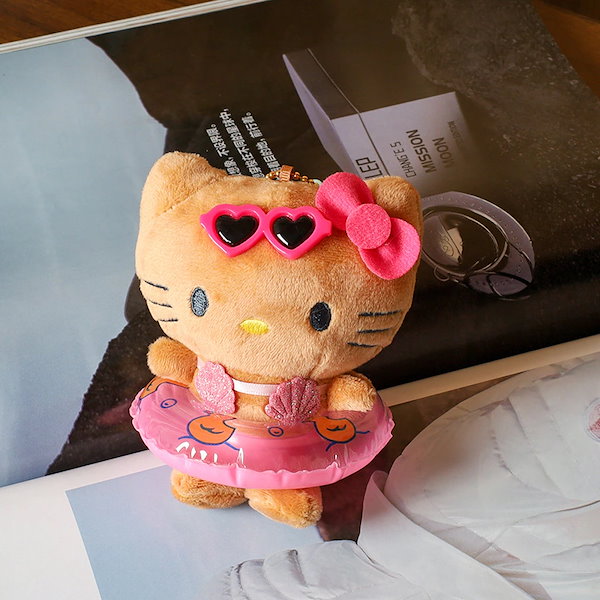 ハローキティ ぬいぐるみ ストラップの通販 by みる shop｜ラクマ