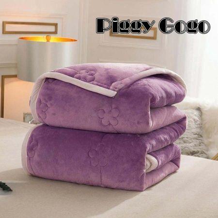 毛布ふとん ル セ ネル 掛けふとん マイクロファイバー 毛布 ダ 寝具 綿入り 保温 マイクロファイバー ふとん 掛け布団 冬