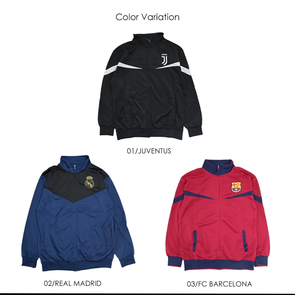 Qoo10] FCバルセロナ 【新作】FULL ZIP STRIKER