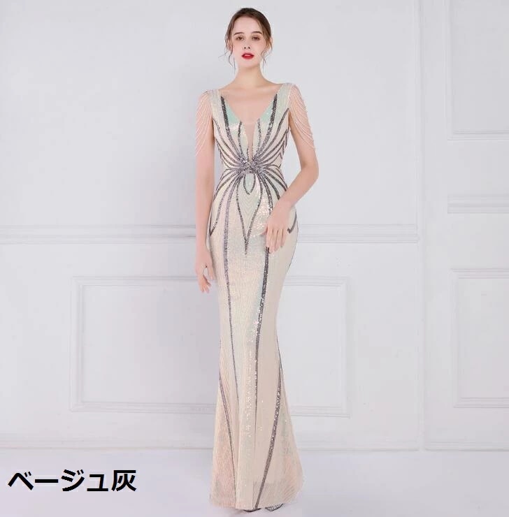 スパンコール キラキラドレス イブニングドレス ウェディングドレス お花嫁 パーティードレス ノースリーブ タイトワンピース 大きいサイズ ロングドレス Vネック マーメイドドレス ナイトドレス フォ スパンコール キラキラドレス イブニングドレス ウェディングドレス お花嫁 パーティードレス ノースリーブ タイトワンピース 大きいサイズ ロングドレス Vネック マーメイドドレス ナイトドレス フォ