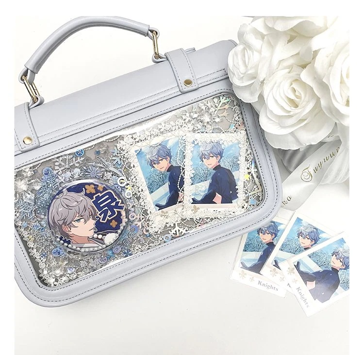 ユニフォームバッグ メッセンジャーバッグ ハンドバッグ サッチェルバッグ JK PVC 学校 痛バッグ 痛バ