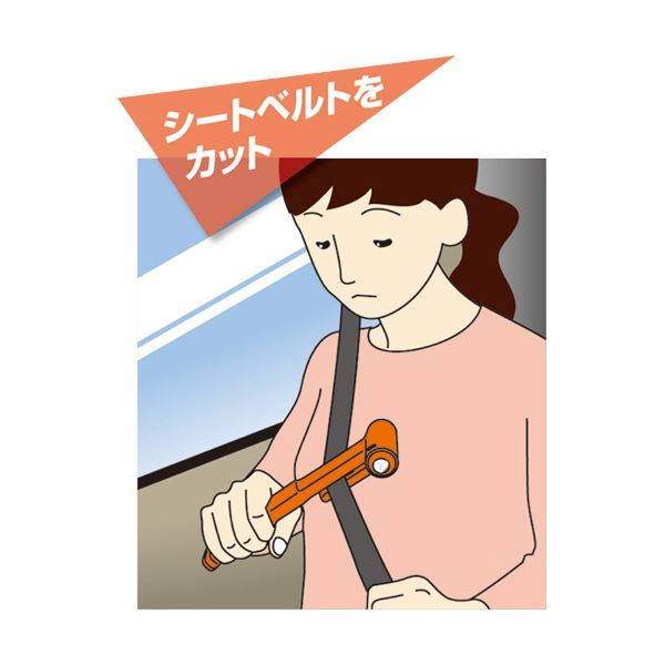 ds-2359346 車脱出用ハンマーI... : 日用品雑貨 : (まとめ)旭電機化成 正規店安い