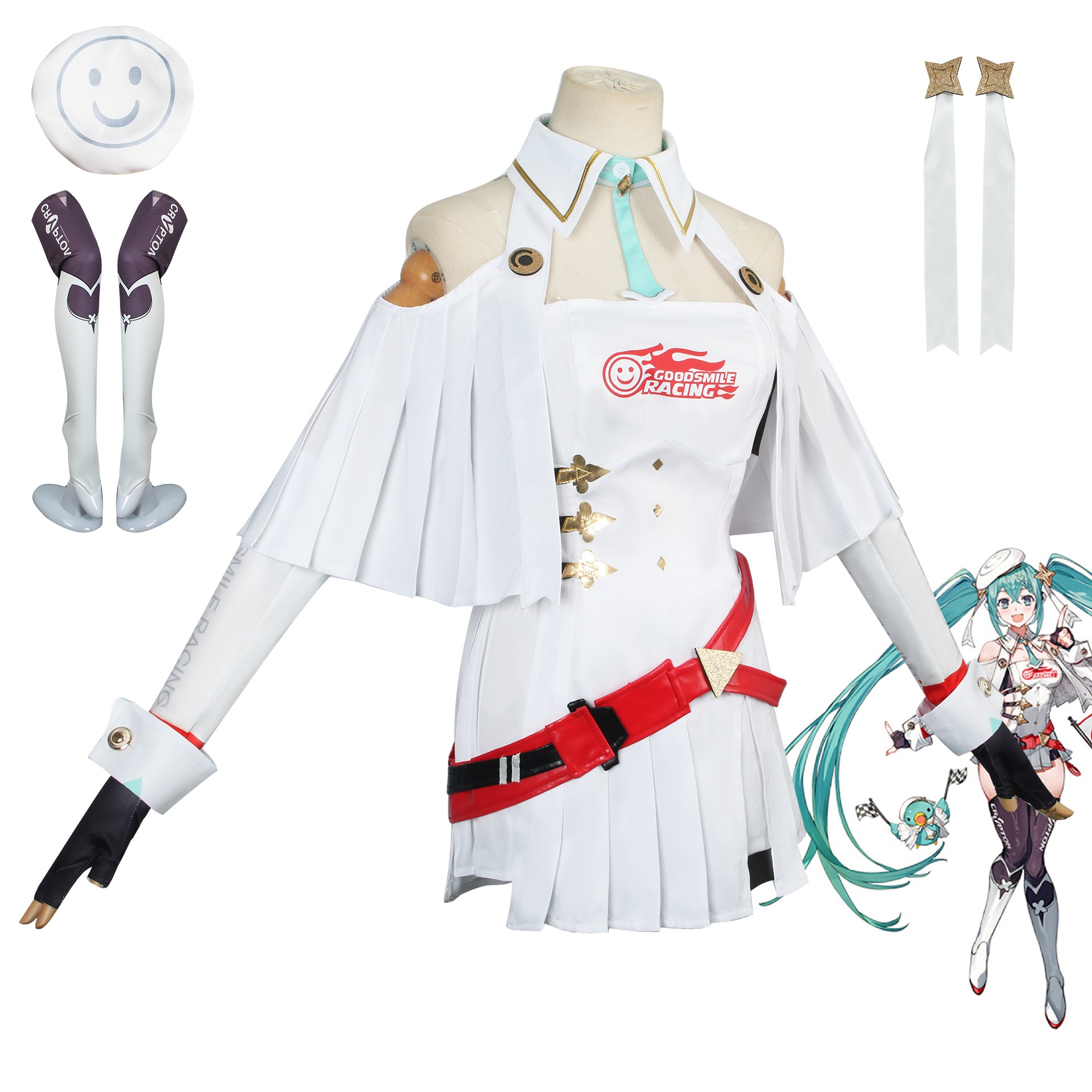 バーチャルアイドル未来cos服レース2023新作服レース服コスプレ衣装 バーチャルアイドル未来cos服レース2023新作服レース服コスプレ衣装