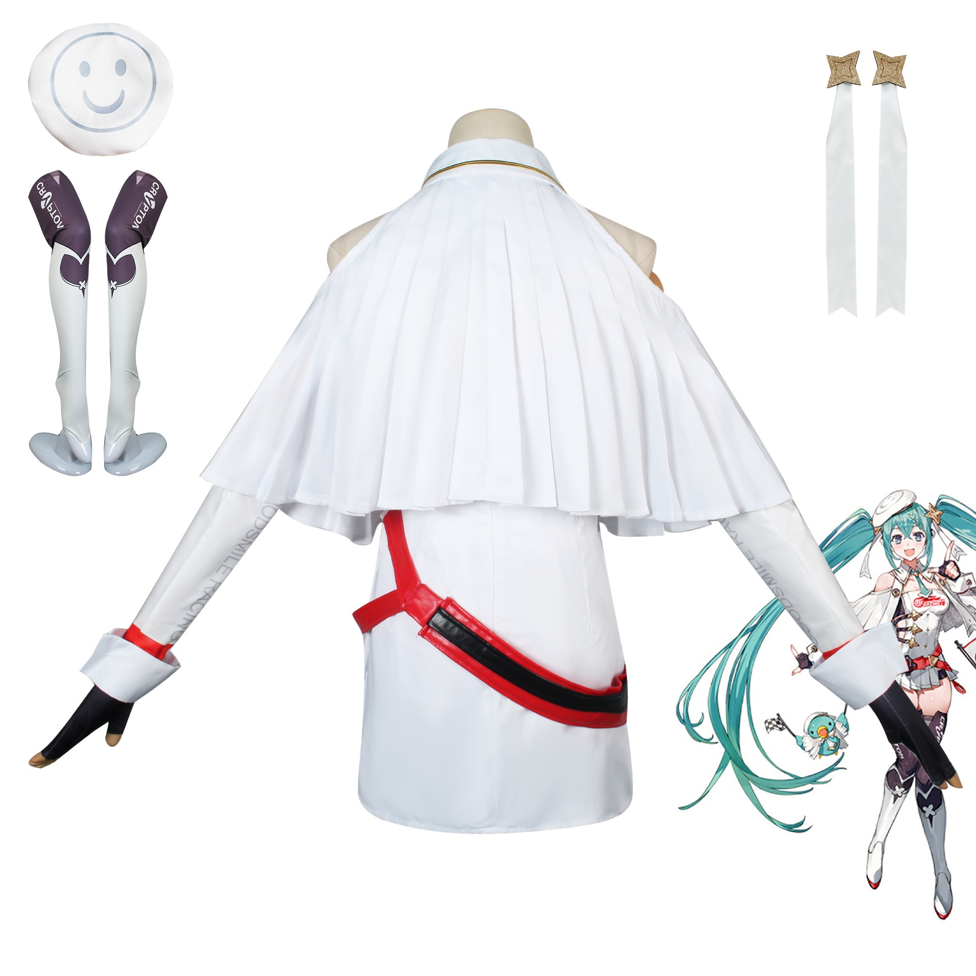 バーチャルアイドル未来cos服レース2023新作服レース服コスプレ衣装 バーチャルアイドル未来cos服レース2023新作服レース服コスプレ衣装