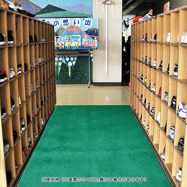 ロングマット 廊下敷き 長さ10m 横幅150cm 防炎 業務用 ロングマット 廊下敷き 長さ10m 横幅150cm 防炎 業務用