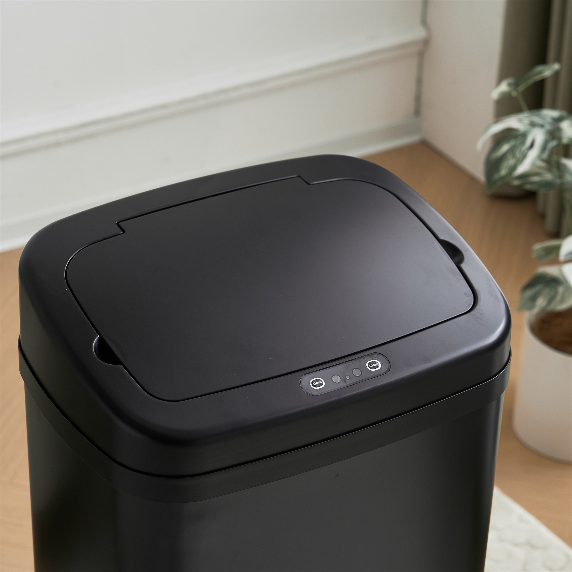 E3【人気商品】センサー全自動開閉式 ゴミ箱 大容量 45L ブラック E3【人気商品】センサー全自動開閉式 ゴミ箱 大容量 45L ブラック
