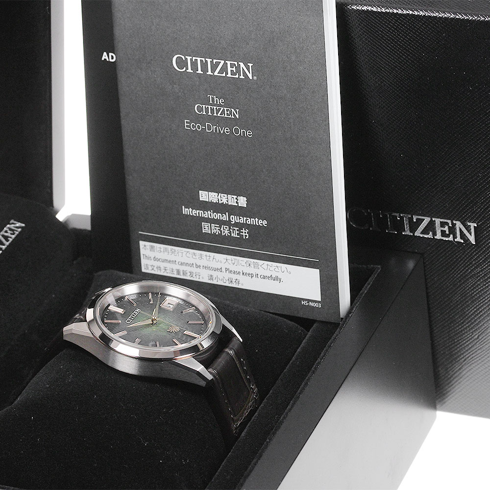 シチズン CITIZEN AQ4106-00W/A060-A1CT406 ザ・シチズン イヌワシ 世界限定300本 エコドライブ メンズ 極美品 箱・保証書付き_839167【中古】