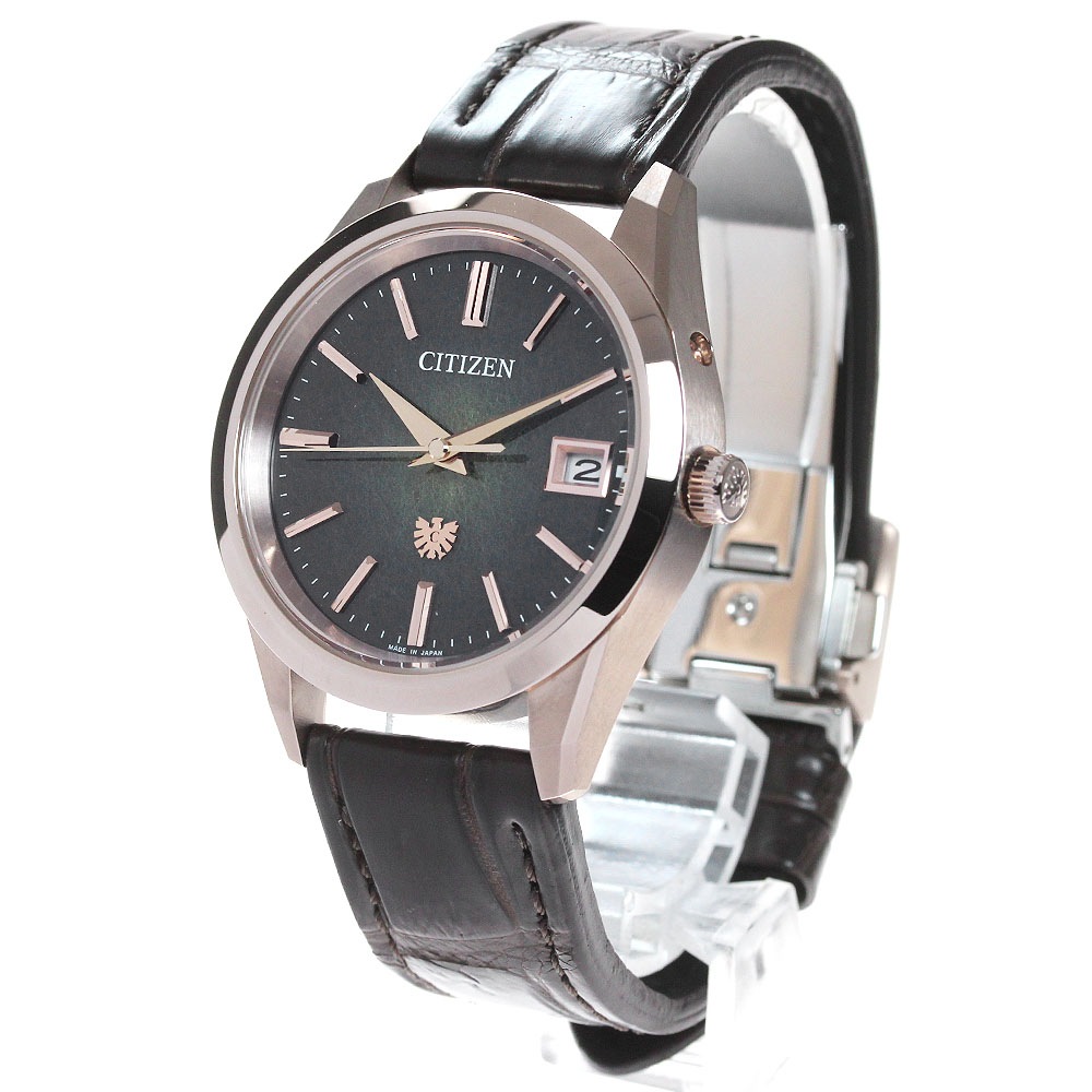 シチズン CITIZEN AQ4106-00W/A060-A1CT406 ザ・シチズン イヌワシ 世界限定300本 エコドライブ メンズ 極美品 箱・保証書付き_839167【中古】