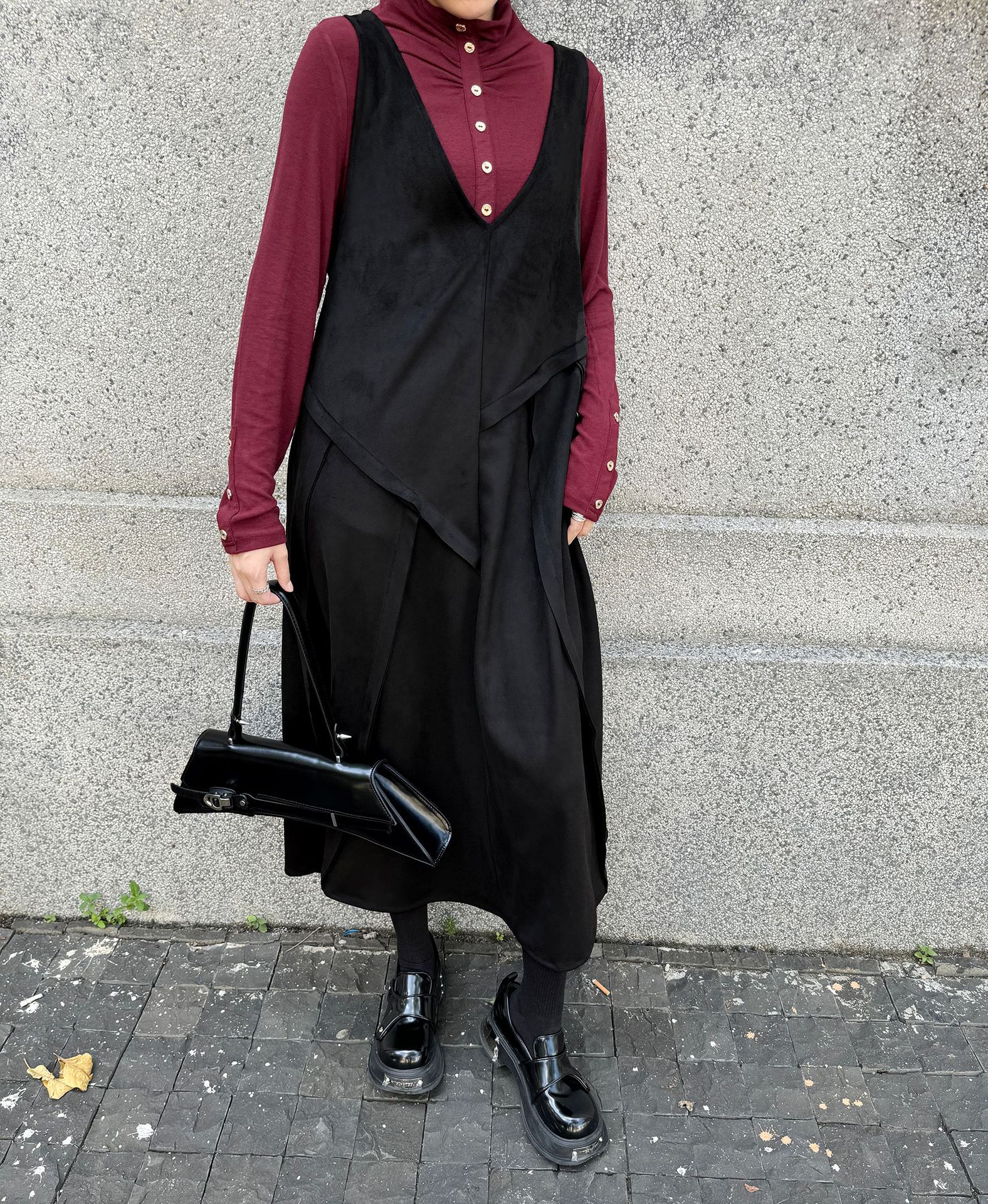 【J.Fashion】 キャミワンピース おしゃれ 袖なし ワンピースセット 個性的なデザイン レディース ノースリーブ ロングワンピース メガ割