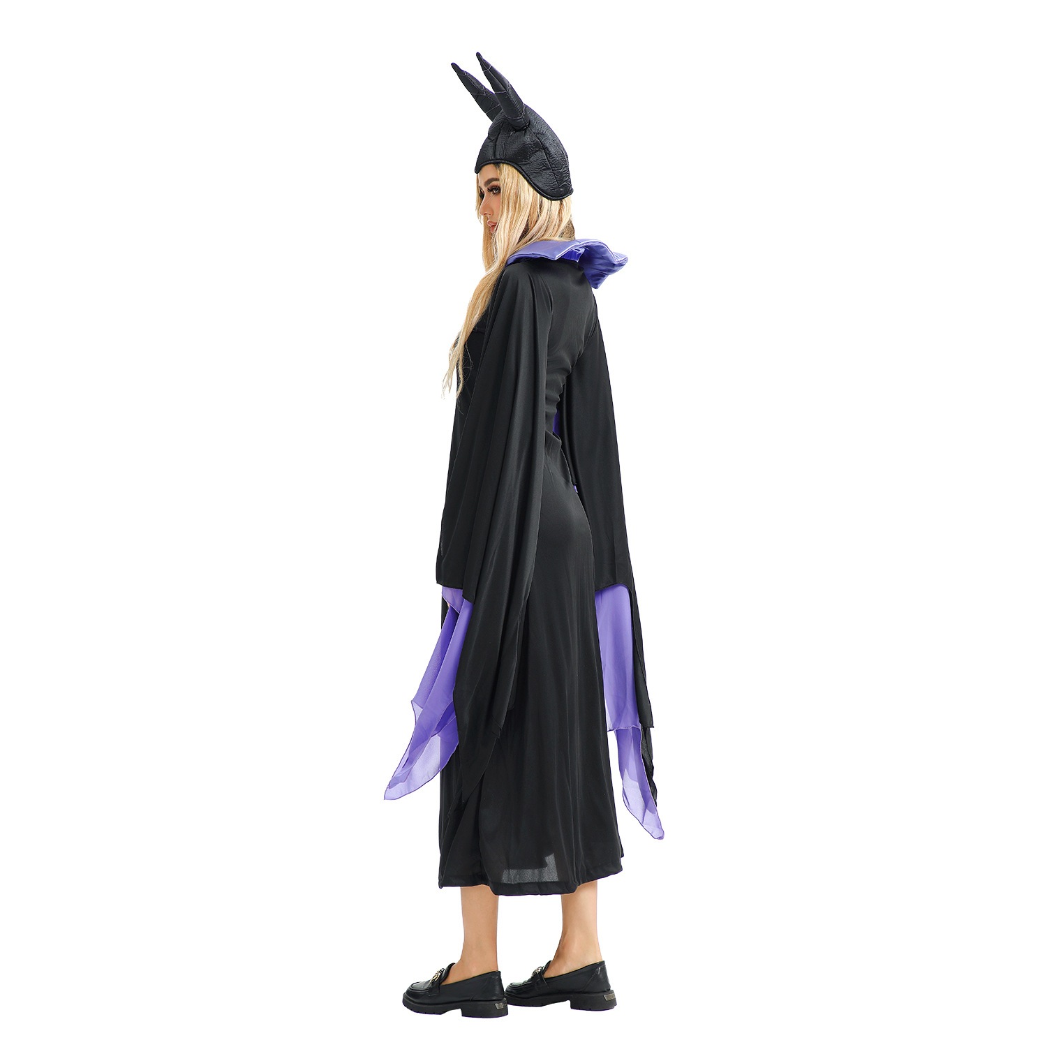 2025 ハロウィン コスチューム ゴースト ブライド コスプレ ダーク ゴシック ヴァンパイア ローブ マレフィセント マント 2025 ハロウィン コスチューム ゴースト ブライド コスプレ ダーク ゴシック ヴァンパイア ローブ マレフィセント マント