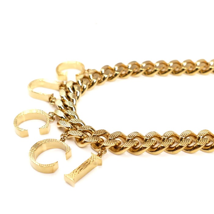 GUCCI グッチ GP インターロッキング スクリプト ロゴ チェーン ネックレス 111.7g 43cm ユニセックス 中古 美品 GUCCI グッチ GP インターロッキング スクリプト ロゴ チェーン ネックレス 111.7g 43cm ユニセックス 中古 美品