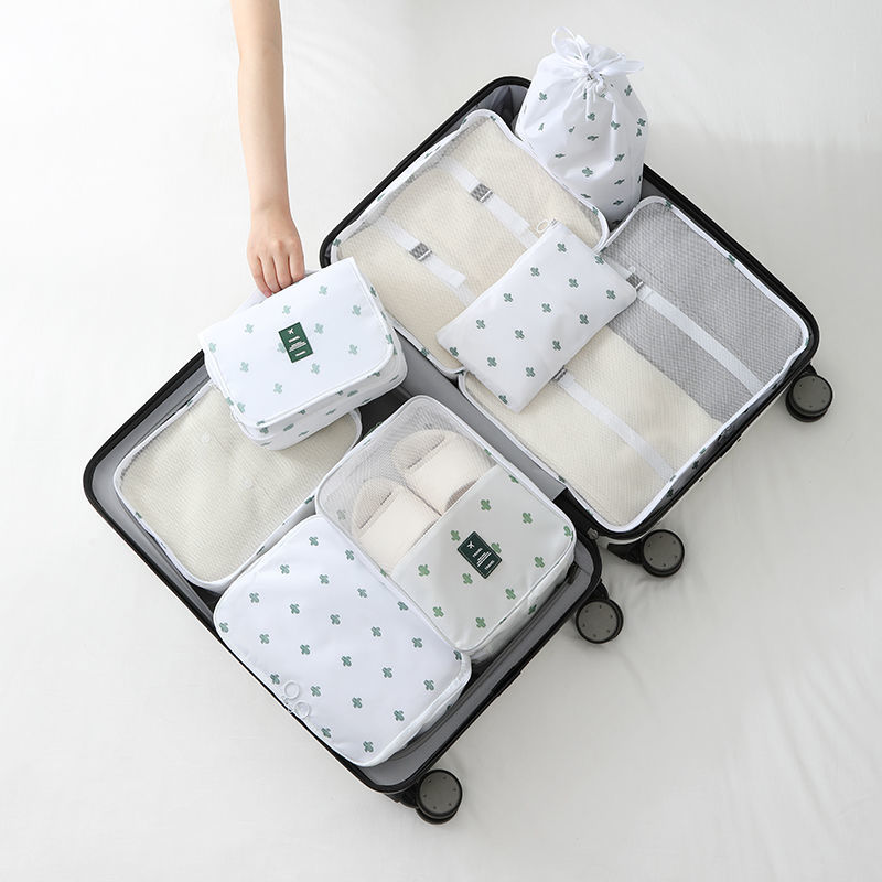 旅行収納バッグスーツケース服収納袋袋を整理する下着と衣類の袋分け袋を束ねて産袋を待つ