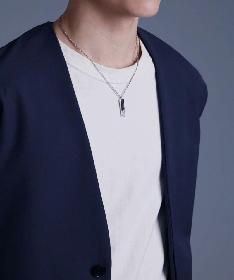 ネックレス メンズ LH-1 限定展開 SAND ワイドプレート サージカルステンレス316L LH-03NE058 ステンレス アレルギーフリー クリスマス 【ネコポス】